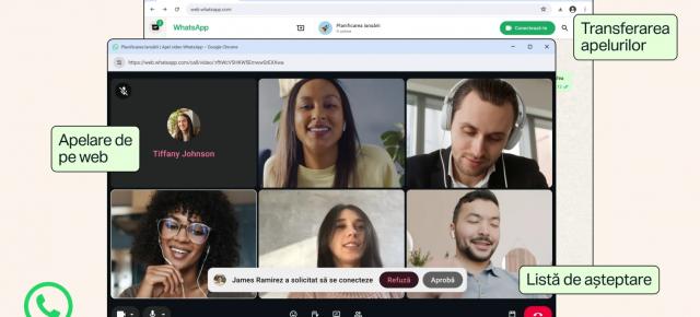 De astăzi avem suport pentru apeluri voce și video în aplicația WhatsApp Web