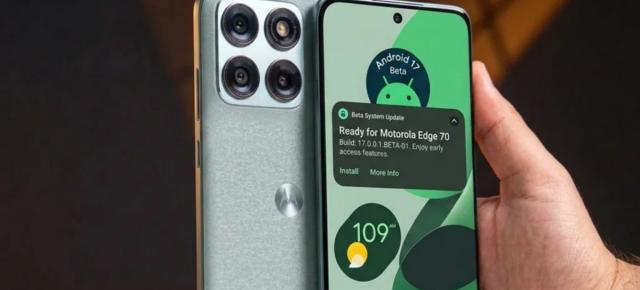 Motorola extinde programul Android 17 Beta; noi modele Edge, Razr și Moto G intră în testare