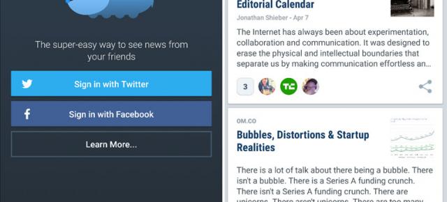 Nuzzel a lansat și pentru Android aplicaţia sa care afişează ştirile pe care le postează contactele tale de pe Facebook şi Twitter