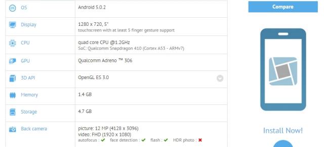 Specificațiile lui Samsung Galaxy J5 (SM-J500F) sunt dezvăluite prin intermediul GFXBench
