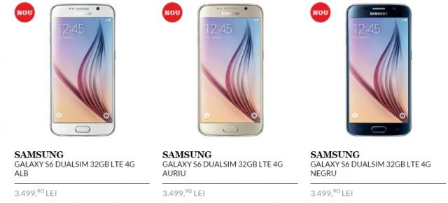 Samsung Galaxy S6 Dual-SIM disponibil la comandă prin intermediul QuickMobile.ro