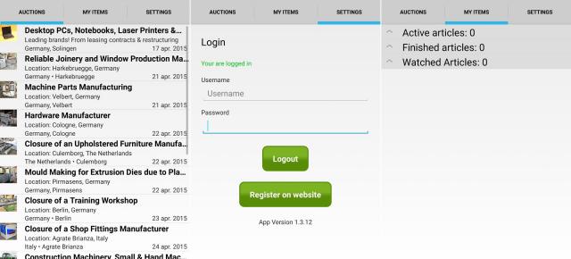 Surplex, aplicația de licitații ce implică vânzarea și cumpărarea de utilaje second-hand este acum disponibilă pe Android și iOS