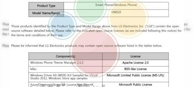 Detalii despre existența unui nou terminal Windows Phone apar pe site-ul celor de la LG