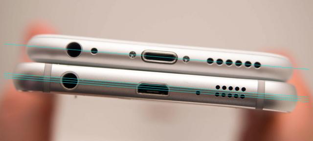 Principala diferenţă dintre Galaxy S6 şi iPhone 6 stă în atenţia la detalii; Simetria contează și ea..