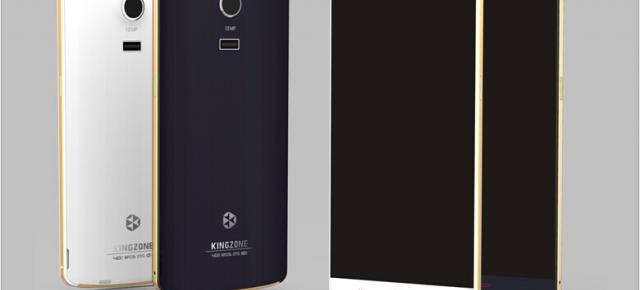 KingZone Z1, smartphone ieftin și atractiv cu senzor de amprente ce costă doar 180$