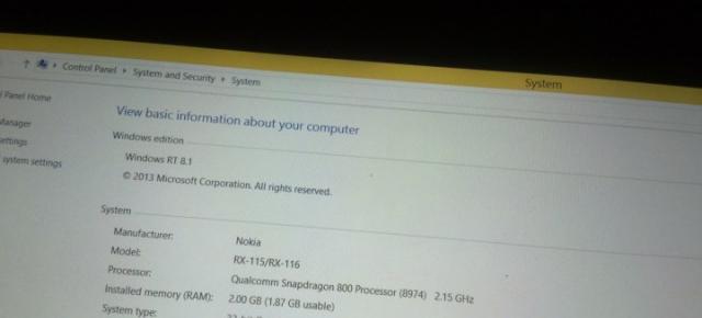 O tabletă Nokia Lumia nelansată apare în imagini; Urmaşul lui Lumia 2520 avea cameră Pureview şi procesor Snapdragon 800