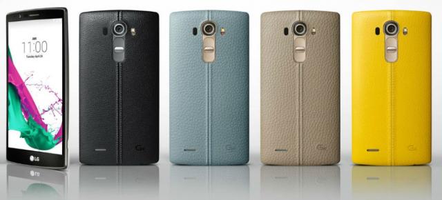 LG G4 în varianta cu spate din piele sosește la Orange; costă 2.889 lei fără abonament