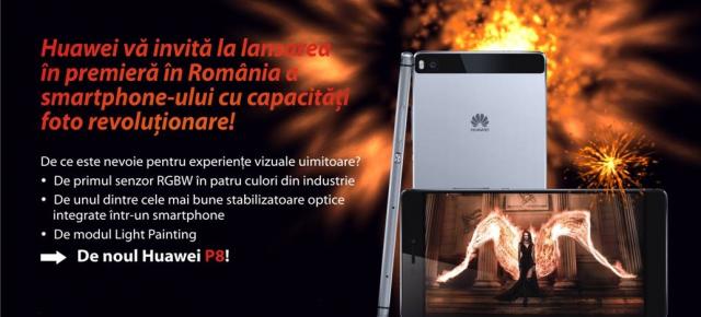Huawei P8 se lansează săptămâna viitoare oficial și în România