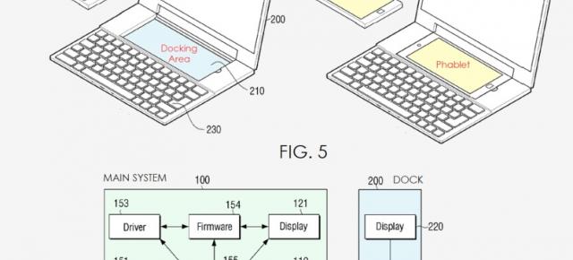 Samsung brevetează un notebook dual OS, cu dock pentru phablet