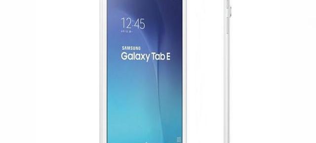 Samsung anunță tableta Galaxy Tab E; device cu dotări modeste și preț de 225$