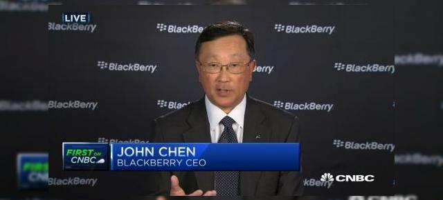 John Chen, CEO-ul companiei Blackberry, se declară în favoarea unui terminal cu Android la bord