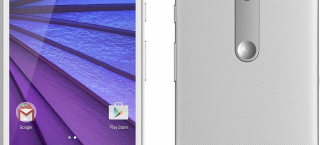 Moto G 2015 este aproape de lansarea oficială; imagini de presă cu telefonul ajung pe web