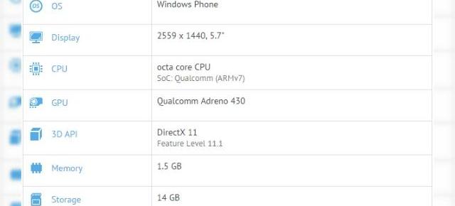 Microsoft Lumia 940 XL este văzut în GFXBench; iată specificațiile sale