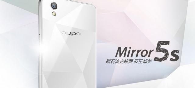 Oppo Mirror 5s este lansat oficial; device mid-range cu Android 5.1 Lollipop