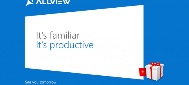 Un nou teaser pentru notebook-ul Allview ce rulează Windows 10 este aici!