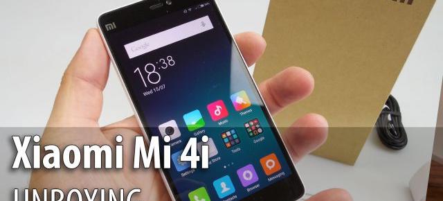 Xiaomi Mi 4i Unboxing: telefon midrange compact, plăcut la atingere şi cu un MIUI 6 interesant (Video)
