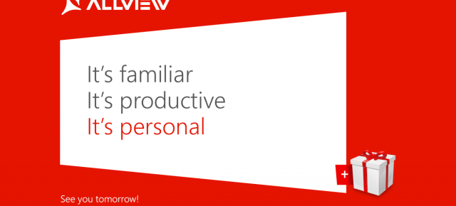 Allview dezvăluie misterul din spatele imaginilor teaser; o promoție specială ni se pregătește odată cu lansarea lui Windows 10
