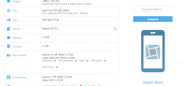 Lava Iris X5 4G este un nou smartphone Android One al producătorului indian Lava; Confirmat de GFXBench