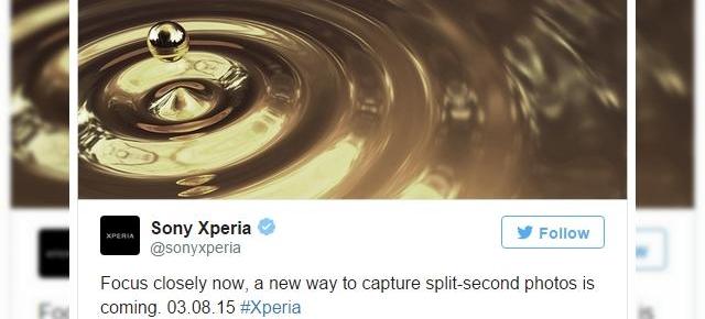 Sony pregătește lansarea unui smartphone ce va aduce un senzor foto de top; 3 august este ziua dezvăluirii!
