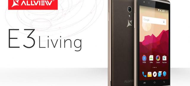 Allview lansează modelul E3 Living; smartphone cu display de 4.5 inch, difuzoare stereo și Android 5.1 Lollipop