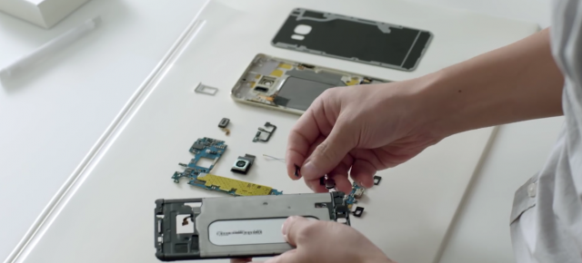 Samsung Galaxy S6 Edge+ asamblat şi scos din cutie într-un clip interesant (Video)