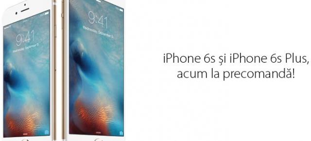 Vodafone România dă startul precomenzilor pentru iPhone 6s și iPhone 6s Plus; prețurile încep de la 3.300 lei