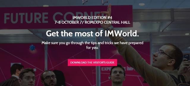 Internet & Mobile World 2015 își va deschide porțile pe data de 7 octombrie în cadrul Pavilionului Central Romexpo din București