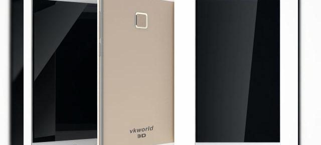 VKworld pregătește un nou smartphone cu display 3D, model numit Discovery S2; acesta va sosi cu scanner de amprente