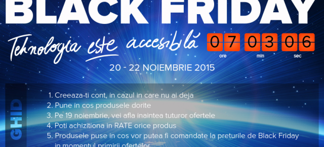 Reducerile UTOK de Black Friday, încep astăzi la ora 00:00; iată o listă a produselor din campanie