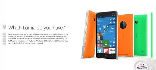 Iată o listă cu modele Lumia care vor primi Windows 10 Mobile primele în luna decembrie: 11 handseturi incluse!