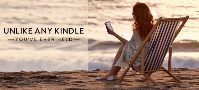 Amazon vine pe piață cu un nou e-reader; se numește Oasis și măsoară doar 3.4 mm în cel mai subțire punct al său