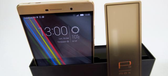 Huawei P8 Max unboxing: giga phablet-ul de 6.8 inch de la Huawei scos din cutia sa îngustă (Video)