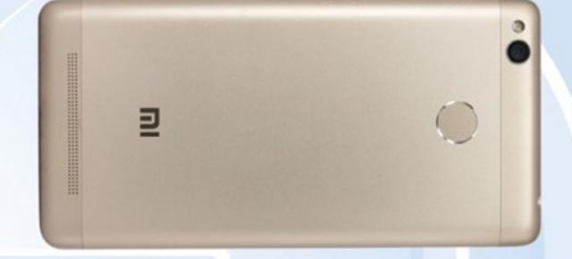 Xiaomi Redmi 3a este certificat de către agenția chineză TENAA