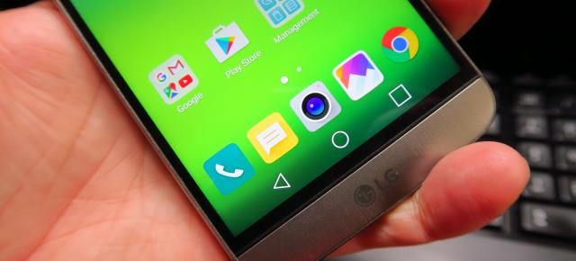 LG G5: OS, UI, aplicaţii fără app drawer, dar şi cu bloatware
