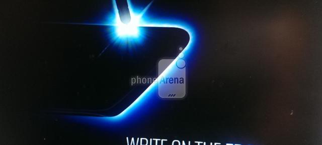 Un presupus teaser pentru Samsung Galaxy Note 7 dezvăluie faptul că vom putea scrie pe muchia sa curbată cu stylusul
