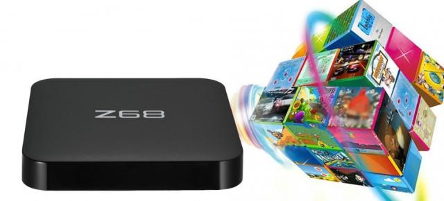 Z68 este un set TV Box cu suport pentru redare 4K și Android 5.1, ce costă doar 230 lei 
