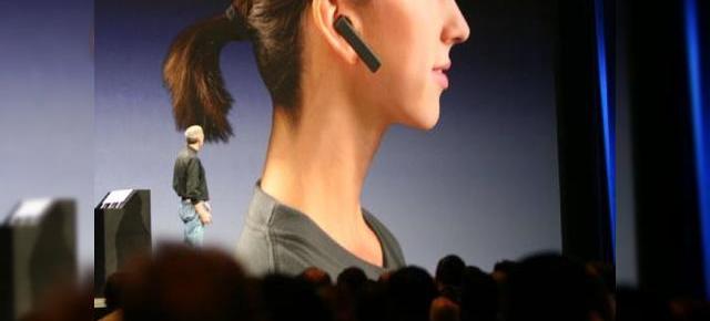 Headset-ul Bluetooth de la Apple se apropie!