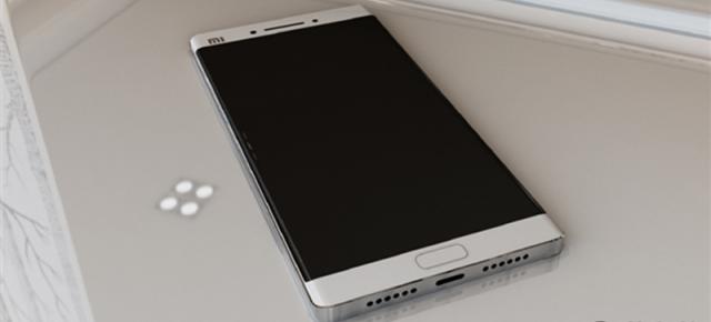 Xiaomi Mi Note 2 primește o randare concept, cu accent pe curburile ecranului 