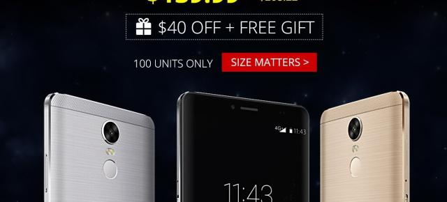 Reducere masivă pentru Bluboo Maya Max, phablet de 6 inch cu design metalic arătos; Costă doar 139 dolari