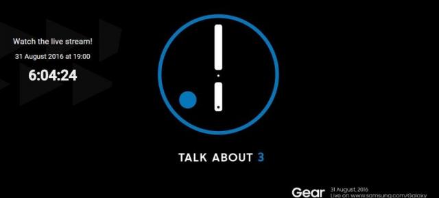 IFA 2016: Samsung îşi va transmite lansările prin live stream din Berlin azi la ora 19:00; Gear S3 si Tab S3 gata de debut