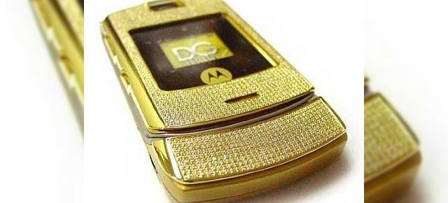 Aur si diamante de la Motorola