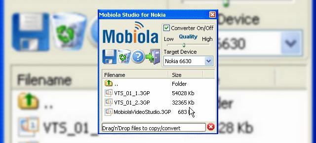 Mobiola Studio pentru filme pe telefonul mobil