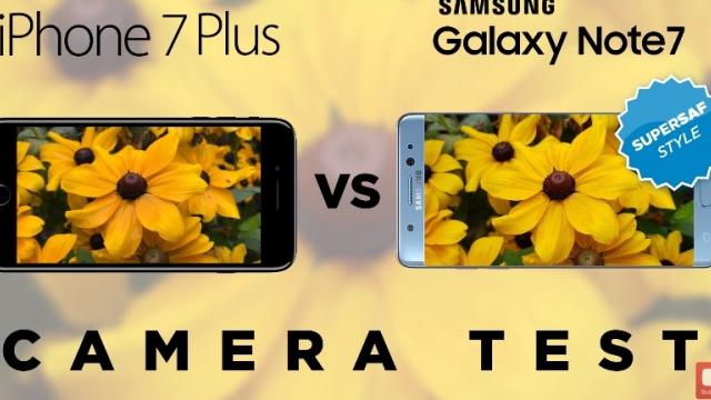<b>Samsung Galaxy Note 7 versus iPhone 7 Plus în duelul camerelor realizat de SuperSaf; Câștigător exploziv! (Video) </b>Anterior, youtuber-ul SuperSAF ne prezenta un duel pe partea de foto-video între Samsung Galaxy S7 și recent lansatul iPhone 7, duel cu un câștigător detașat. Acum însă privim asupra unui alt test de categorie grea în care participanții sunt Galaxy Note 7