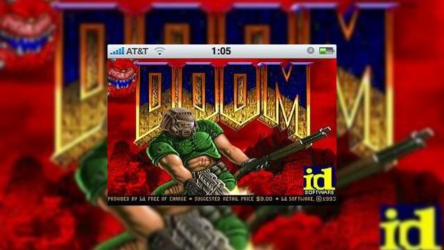 <b>Celebrul joc Doom, acum si pe iPhone</b>Avand in vedere ca Doom ruleaza perfect pe Nokia 770, OLPC XO si chiar pe iPod, era doar o chestiune de timp pana la a vedea jocul si pe celebrul iPhone. Sosit la fix pentru a face vacanta mai placuta pentru posesorii telefonului produs de Apple, Doom...