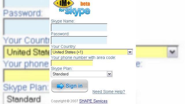 <b>Shape Services aduce Skype pe Apple iPhone</b>Pentru utilizatorii care nu sunt destul de curajosi sa foloseasca optiunea SoonR Talk, exista acum o metoda mai sigura de a face Skype sa functioneze pe Apple iPhone. Shape Services a prezentat IM+ pentru Skype-ul disponibil pe iPhone, adica pur si simplu...