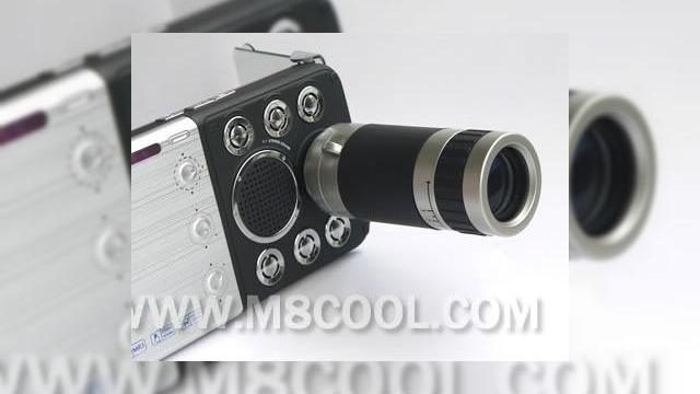 <b>LV 2008, camera viitorului pentru telefonul tau!</b>Zoom-ul optic la un telefon dotat cu camera, nu este chiar un feature inovator, decat daca vorbim despre un terminal chinezesc care primeste un atasament optic. LV 2008 ofera zoom optic real telefoanelor chinezesti, dar este din pacate, doar o camera de...