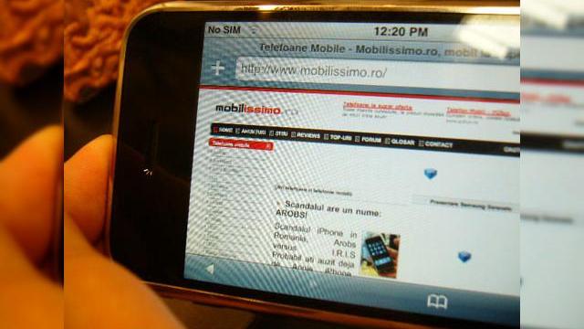 <b>Am testat un iPhone! Rezultatul? Mobilissimo.ro afisat excelent!</b>Probabil ati aflat despre scandalul iscat in jurul aparitiei primelor iPhone-uri in Romania, puse in vanzare de catre firma clujeana Arobs. Aceasta initiativa criticata de catre companiile rivale este de admirat, avand in vedere faptul ca ne-a dat ocazia...