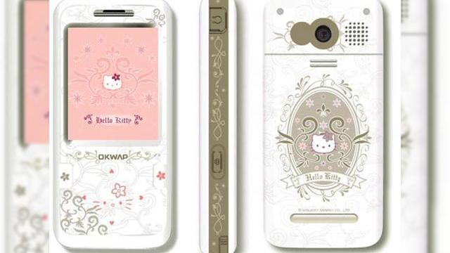 <b>Un nou telefon GSM Hello Kitty pentru Taiwan</b>Pentru cei care nu au fost atinsi de mania iPhone exista intotdeauna un telefon Hello Kitty, fie ca este doar o versiune a unui Nokia sau acest OKWAP C150T, disponibil in Taiwan: &nbsp; Terminalul este destinat cu siguranta pasionatilor de terminale...