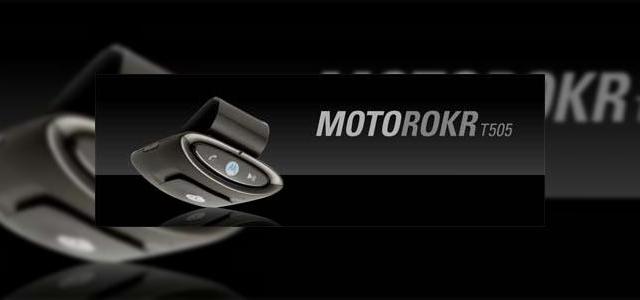 <b>Motorola lanseaza ROKR T505, difuzorul Bluetooth pentru masina</b>Motorola a lansat astazi difuzorul Bluetooth pentru masina ROKR T505, primul sau accesoriu orientat exclusiv catre soferii care doresc sa asculte muzica si sa o faca la o calitate exceptionala. ROKR T505 permite utilizatorilor sa conecteze cu un telefon...
