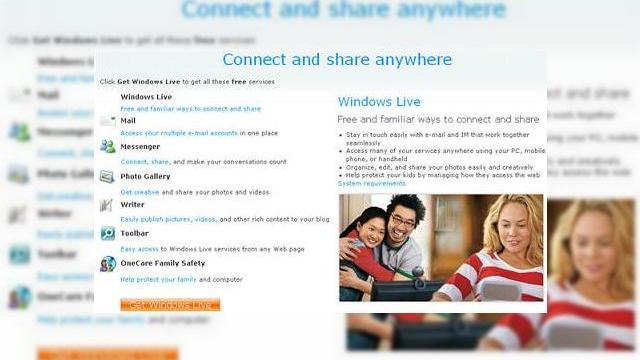 <b>Windows Live in sfarsit lansat!</b>Windows Live este calea celor de la Microsoft de a dovedi ca au pastrat factorul "cool" intact, adresandu-se astfel unui public tanar si renuntand la titulatura de beta a serviciului. Ieri serviciul a fost in sfarsit lansat in versiunea 1.0 oferind un...